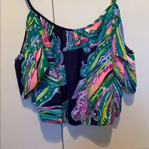 NWT Lilly Pulitzer “don’t leave me hanging” Top